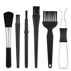 6PCS Keyboard Cleaning Kit with Keycap Puller & Switch Puller, Mini Anti-Static Dust Brush for Computer Motherboard Camera Small Space, Stainless Steel Key Remover for Mechanical Keyboard 6PCS Keyboard Cleaning Kit with Keycap Puller & Switch Puller, Mini Anti-Static Dust Brush for Computer Motherboard Camera Small Space, Stainless Steel Key Remover for Mechanical Keyboard
