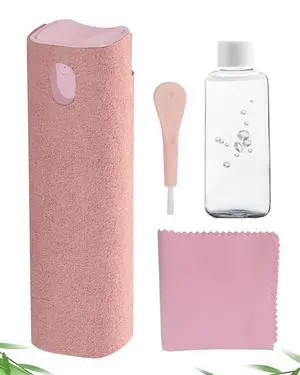 Screen Cleaner Spray and Wipe Car Accessories for Women Touch Screen Cleaner for iPhone iPad Computer Laptop Tablet MacBook Pink Car AccessoriesPink Screen Cleaner Spray and Wipe Car Accessories for Women Touch Screen Cleaner for iPhone iPad Computer Laptop Tablet MacBook Pink Car AccessoriesPink