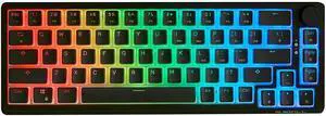 KM250 RGB 65% (67-Key) Mechanical Keyboard, PBT Dual Injection Keycap (Black) KM250 RGB 65% (67-Key) Mechanical Keyboard, PBT Dual Injection Keycap (Black)