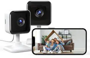2K Indoor Security Camera, 2 Packs Cameras for Home Security Wi-Fi Cameras, Motion/Sound Detection, Night Vision, 2-Way Audio, Real-Time Alert, Cloud & SD Card Storage, 2.4G WiFi Only 2K Indoor Security Camera, 2 Packs Cameras for Home Security Wi-Fi Cameras, Motion/Sound Detection, Night Vision, 2-Way Audio, Real-Time Alert, Cloud & SD Card Storage, 2.4G WiFi Only