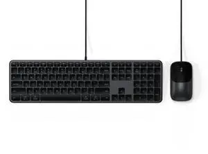 Wired Keyboard and Mouse Combo, Slim CLX3 with USB-C Plug-and-Play Connectivity and Cross-Platform Compatibility, Designed for Desktop Workstations, Space Black Wired Keyboard and Mouse Combo, Slim CLX3 with USB-C Plug-and-Play Connectivity and Cross-Platform Compatibility, Designed for Desktop Workstations, Space Black