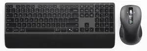 Wireless Keyboard and Mouse with Wrist Rest, Full Size Multi Device Keyboard and Mouse Combo, Bluetooth Keyboard and Mouse Combo for Laptop PC Mac, Work Keyboard and Mouse Wireless Keyboard and Mouse with Wrist Rest, Full Size Multi Device Keyboard and Mouse Combo, Bluetooth Keyboard and Mouse Combo for Laptop PC Mac, Work Keyboard and Mouse