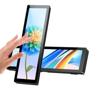 Mini Monitor for PC, Upgraded 8.8 Inch Small Touchscreen Monitor 1920x480 Stretched Bar Monitor, Sensor Panel Temperature LCD Display, IPS USB Mini Screen for RPi, AIDA64 ARGB Computer Case Mini Monitor for PC, Upgraded 8.8 Inch Small Touchscreen Monitor 1920x480 Stretched Bar Monitor, Sensor Panel Temperature LCD Display, IPS USB Mini Screen for RPi, AIDA64 ARGB Computer Case