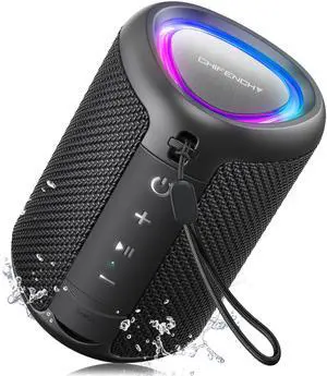 Portable Bluetooth Speaker Beach Essentials: IPX5 Waterproof for Outdoor/Powerful HD Sound/Dynamic Light/All Day Playtime/Wireless BT 5.3/TWS Pairing, Travel|Camping|Pool Accessorie, School Supplies Portable Bluetooth Speaker Beach Essentials: IPX5 Waterproof for Outdoor/Powerful HD Sound/Dynamic Light/All Day Playtime/Wireless BT 5.3/TWS Pairing, Travel|Camping|Pool Accessorie, School Supplies