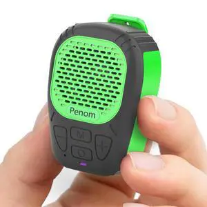 Wearable Bluetooth Speaker,Clip on Wireless Jobsite Water-Resistant Portable Speaker, Built in Mic for Hands-Free/Call, Suitable for Indoor & Outdoor Use Update Version Green Wearable Bluetooth Speaker,Clip on Wireless Jobsite Water-Resistant Portable Speaker, Built in Mic for Hands-Free/Call, Suitable for Indoor & Outdoor Use Update Version Green