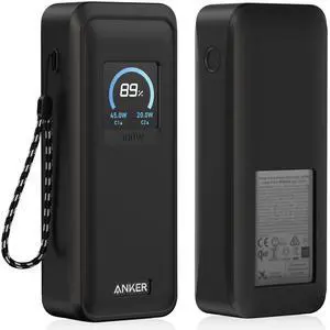 Compatible with Anker Prime Power Bank 26,250Mah 300W Case Cover, Soft Silicone Shockproof Protective Case for Anker 300W Prime Power Bank with Anti-Lost Strap, LCD Display Visible (Black) Compatible with Anker Prime Power Bank 26,250Mah 300W Case Cover, Soft Silicone Shockproof Protective Case for Anker 300W Prime Power Bank with Anti-Lost Strap, LCD Display Visible (Black)