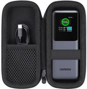 Hard Portable Travel Case Compatible with UGREEN Nexode Power Bank 20000mAh 130W/165W Portable Charger,Case Only Hard Portable Travel Case Compatible with UGREEN Nexode Power Bank 20000mAh 130W/165W Portable Charger,Case Only