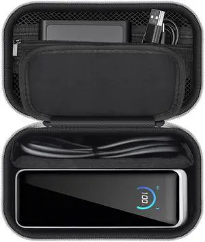 Power Bank Case Compatible with Anker Prime Power Bank 26250 (300w)/ 27650/ 25000/ 24000mAh(737) Power Banks, Storage Organizer for 100W Charging Base, Cable for Business Travel Outdoor Use (Box Only) Power Bank Case Compatible with Anker Prime Power Bank 26250 (300w)/ 27650/ 25000/ 24000mAh(737) Power Banks, Storage Organizer for 100W Charging Base, Cable for Business Travel Outdoor Use (Box Only)