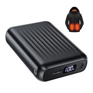 12V 18400mAh Heated Jacket Battery Pack, Portable 5V Power Bank, 12V Battery Pack for Heated Jacket with 2 DC Adapter Cables for Genovega, for SOLJIKYE, for Wulcea(No for Milwaukee) 12V 18400mAh Heated Jacket Battery Pack, Portable 5V Power Bank, 12V Battery Pack for Heated Jacket with 2 DC Adapter Cables for Genovega, for SOLJIKYE, for Wulcea(No for Milwaukee)