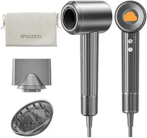 High Speed Hair Blow Dryer, Ionic Hairdryer Blowdryer, Gray High Speed Hair Blow Dryer, Ionic Hairdryer Blowdryer, Gray