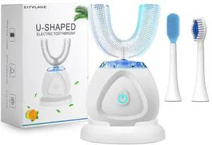 360 Ultrasonic Toothbrush, Automatic Toothbrushes Auto Sonic Tooth Brush, Teeth whitening Brush with Timer & Wireless Charging 360° Ultrasonic Electric Toothbrush for Adult 360 Ultrasonic Toothbrush, Automatic Toothbrushes Auto Sonic Tooth Brush, Teeth whitening Brush with Timer & Wireless Charging 360° Ultrasonic Electric Toothbrush for Adult