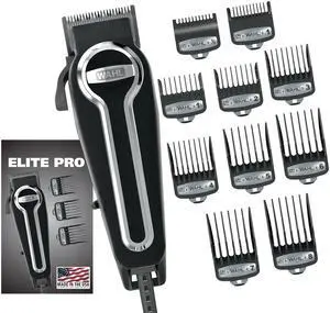 USA Elite Pro High-Performance Corded Home Haircut & Grooming Kit for Men Electric Hair Clipper Model 3029684 USA Elite Pro High-Performance Corded Home Haircut & Grooming Kit for Men Electric Hair Clipper Model 3029684