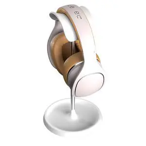 Headphone Stand, Desktop Headset Holder with Headphone Cable Storage Clip, Heavy Duty Gaming Earphone Stand with Base Curved Storage for AirPods Max, Beats, Bose,Sony and MoreWhite Headphone Stand, Desktop Headset Holder with Headphone Cable Storage Clip, Heavy Duty Gaming Earphone Stand with Base Curved Storage for AirPods Max, Beats, Bose,Sony and MoreWhite