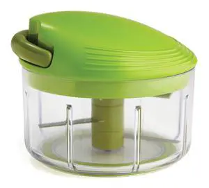 Pull Chop Chopper/Manual Food Processor with Cord Mechanism, Green, 2-Cup Pull Chop Chopper/Manual Food Processor with Cord Mechanism, Green, 2-Cup