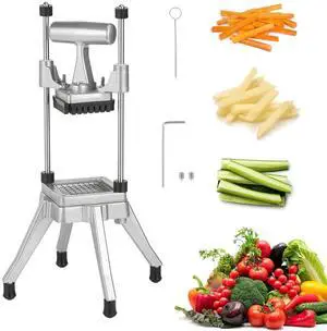 Commercial Vegetable Chopper, 1/4" Stainless Steel Dicer Commercial Vegetable Chopper, 1/4" Stainless Steel Dicer