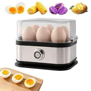 Egg Cooker Electric 6 Eggs Capacity, Soft, Medium, Hard Boiled, Poacher, Omelet Maker Egg Poacher With Auto Shut-Off, BPA Free Egg Cooker Electric 6 Eggs Capacity, Soft, Medium, Hard Boiled, Poacher, Omelet Maker Egg Poacher With Auto Shut-Off, BPA Free