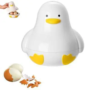 Microwave Egg Boiler Duck Shape 4 Egg Capacity Microwave Egg Cooker for Hard Boiled Eggs Egg Maker Under 9 minutes Medium and Hard Boiled Egg Cooker Rapid Egg Boiler Microwavable Egg Poacher Microwave Egg Boiler Duck Shape 4 Egg Capacity Microwave Egg Cooker for Hard Boiled Eggs Egg Maker Under 9 minutes Medium and Hard Boiled Egg Cooker Rapid Egg Boiler Microwavable Egg Poacher