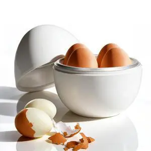 Microwave Egg Cooker, Microwave Hard Boiled Egg 4 Capacity Boiler Steamer Poacher Microwavable Boiler Poacher with Lid for Cooking Kitchen Tools Microwave Egg Cooker, Microwave Hard Boiled Egg 4 Capacity Boiler Steamer Poacher Microwavable Boiler Poacher with Lid for Cooking Kitchen Tools