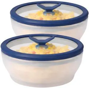 2-Pack (2-Cup) Glass Microwave Egg Cooker - BPA Free & Plastic Free Microwave Egg Poacher - Meal Prep & Cookware | Stackable Airtight Nontoxic Storage Container with Vented Lid (Frosted) 2-Pack (2-Cup) Glass Microwave Egg Cooker - BPA Free & Plastic Free Microwave Egg Poacher - Meal Prep & Cookware | Stackable Airtight Nontoxic Storage Container with Vented Lid (Frosted)