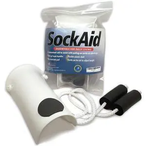 Deluxe Sock Aid - Socks Helper with Foam Handles for Regular Socks Deluxe Sock Aid - Socks Helper with Foam Handles for Regular Socks