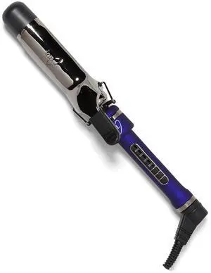 Titanium Pro Curling Iron, 11/2 Inch, Heats up to 450°F, Maximum Curl Retention, Dual Voltage Titanium Pro Curling Iron, 11/2 Inch, Heats up to 450°F, Maximum Curl Retention, Dual Voltage