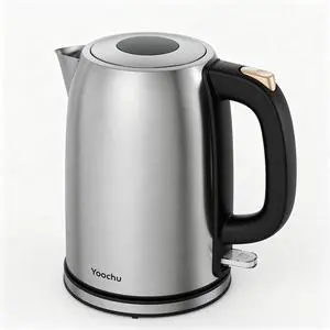 Electric Kettle Stainless Steel, 1.7L Water Boiler & Heater, 1500W Hot Tea Pot, Boil Dry Protection & Auto Shut-Off, BPA-Free Electric Kettle Stainless Steel, 1.7L Water Boiler & Heater, 1500W Hot Tea Pot, Boil Dry Protection & Auto Shut-Off, BPA-Free