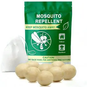 Natural Mosquito Repellent Outdoor Patio Pills, Peppermint Oil 10 Pcs Natural Mosquito Repellant Balls, Safe for Kids & Pets, Bug Deterrent for Home & Patio, Keep Mosquitoes Camping Travel Fishing Natural Mosquito Repellent Outdoor Patio Pills, Peppermint Oil 10 Pcs Natural Mosquito Repellant Balls, Safe for Kids & Pets, Bug Deterrent for Home & Patio, Keep Mosquitoes Camping Travel Fishing