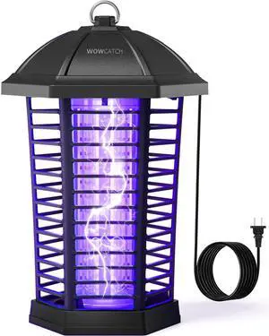 LED Bug Zapper Outdoor, IPX4 Weatherproof, Up to 50,000 Hrs Lifespan (No Bulb Replacement) Mosquito Killer, 4200V Electric Fly Zapper for Open Patios, Backyard, Home, Camping LED Bug Zapper Outdoor, IPX4 Weatherproof, Up to 50,000 Hrs Lifespan (No Bulb Replacement) Mosquito Killer, 4200V Electric Fly Zapper for Open Patios, Backyard, Home, Camping