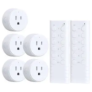Wireless Remote Control Outlet, 200FT RF Range Remote Light Switch Wireless Remote Control Outlet, 200FT RF Range Remote Light Switch