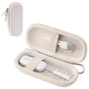 Hard Carrying Case for AirFly SE/Pro 2/Pro/Duo, Avantree Relay, 1Mii Bluetooth Wireless Transmitter Receiver, Airplane Travel/TV/Gym Portable Storage Case Bag for USB Cable and Adapter(Case Only) Hard Carrying Case for AirFly SE/Pro 2/Pro/Duo, Avantree Relay, 1Mii Bluetooth Wireless Transmitter Receiver, Airplane Travel/TV/Gym Portable Storage Case Bag for USB Cable and Adapter(Case Only)