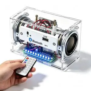 Bluetooth Speaker Soldering Practice Kit DIY Electronics Kit Soldering Project Kit for Hobbyists and Learners Bluetooth Speaker Soldering Practice Kit DIY Electronics Kit Soldering Project Kit for Hobbyists and Learners