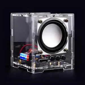 Audio Speakers Light Speaker Multi-Audio Input HD Sound Quality Adult Project kit Soldering Practice kit Electronic Components Audio Speakers Light Speaker Multi-Audio Input HD Sound Quality Adult Project kit Soldering Practice kit Electronic Components