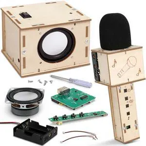 Stem Projects Karaoke Machine Toys for Boys Age 8-12 12-14 Science Kit Building Own Bluetooth Speaker & Microphone DIY Electronics Kit for Kids Kid 9-12 Boy Toys Birthday Gift 8 9 10 11 13 Teen Girl Stem Projects Karaoke Machine Toys for Boys Age 8-12 12-14 Science Kit Building Own Bluetooth Speaker & Microphone DIY Electronics Kit for Kids Kid 9-12 Boy Toys Birthday Gift 8 9 10 11 13 Teen Girl