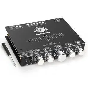 S350HS TPA3251 Bluetooth Power Amplifier Board with Subwoofer 2.1 Channel 220W×2+350W, 12V-38V Audio Power Amplifier Module with Treble and Bass Control,Black (S350HS) S350HS TPA3251 Bluetooth Power Amplifier Board with Subwoofer 2.1 Channel 220W×2+350W, 12V-38V Audio Power Amplifier Module with Treble and Bass Control,Black (S350HS)