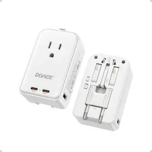 Pico 45W Universal Travel Adapter with 1 AC, 2 USB C & 2 USB A Ports Pico 45W Universal Travel Adapter with 1 AC, 2 USB C & 2 USB A Ports