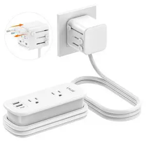 Universal Travel Adapter with 6FT Extension Cord Universal Travel Adapter with 6FT Extension Cord