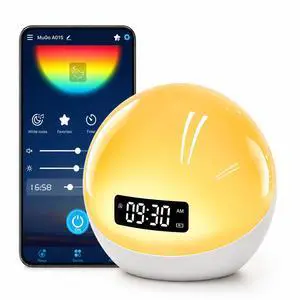 White Noise Sound Machine with Sunrise Alarm Clock for Kids Baby Shusher White Noise Sound Machine with Sunrise Alarm Clock for Kids Baby Shusher