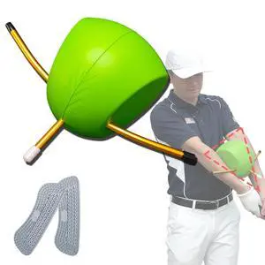 The Golf Connector Training Aid - The Connector Golf Training Aid,Efficiency of Putting,Chipping,Enhance Swing Coordination & Accuracy for All Skill Levels (Green) The Golf Connector Training Aid - The Connector Golf Training Aid,Efficiency of Putting,Chipping,Enhance Swing Coordination & Accuracy for All Skill Levels (Green)