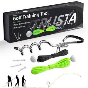 Golf Swing Trainer for Backyard, Analyze 50' Golf Training Balls Flight Golf Swing Trainer for Backyard, Analyze 50' Golf Training Balls Flight