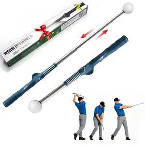 Golf Grip Trainer, Retractable Golf Swing Trainer Right Handed, Golf Swing Training Aid for Beginners, Grip Trainer for Advanced Swing Mechanics, Indoor Outdoor Tempo Stick Golf Grip Trainer, Retractable Golf Swing Trainer Right Handed, Golf Swing Training Aid for Beginners, Grip Trainer for Advanced Swing Mechanics, Indoor Outdoor Tempo Stick