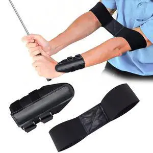 Golf Swing Trainer Aid Set with Wrist Trainer and Arm Band Golf Swing Trainer Aid Set with Wrist Trainer and Arm Band