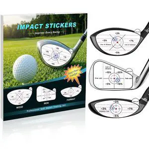 Golf Impact Stickers, High-Resolution Impact Tape for Iron, Wood & Fairway Clubs, Golf Training Aid for Home Practice, Nets & Simulators, Essential Golf Accessories for Men & Women, 180 Pcs Golf Impact Stickers, High-Resolution Impact Tape for Iron, Wood & Fairway Clubs, Golf Training Aid for Home Practice, Nets & Simulators, Essential Golf Accessories for Men & Women, 180 Pcs