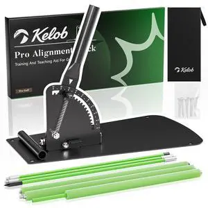 Golf Alignment Sticks Holder with Angle Adjustment, Metal Base & Metal Threaded Connectors, Golf Training Aid for Putting, Full Swing, Posture Correction, Golf Swing Trainer for Men and Women Golf Alignment Sticks Holder with Angle Adjustment, Metal Base & Metal Threaded Connectors, Golf Training Aid for Putting, Full Swing, Posture Correction, Golf Swing Trainer for Men and Women