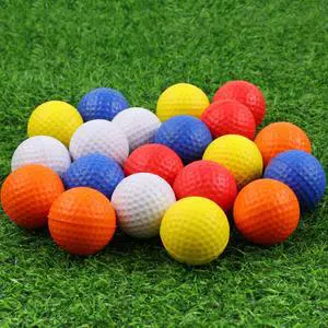 20 Pack Foam Golf Balls, 41mm Practice Golf Balls, Realistic Feel and Long Lasting Limited Fligh Practice Golf Balls for Backyard, Soft Golf Balls for Indoor or Outdoor 20 Pack Foam Golf Balls, 41mm Practice Golf Balls, Realistic Feel and Long Lasting Limited Fligh Practice Golf Balls for Backyard, Soft Golf Balls for Indoor or Outdoor