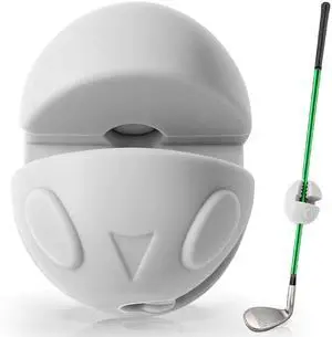 Golf Swing Speed Trainer,Adjustable Portable Swing Weight Training Aid Ball for Home, Range, or pre-Round Warm-ups,Build Speed,Tempo & Control,Grey Golf Swing Speed Trainer,Adjustable Portable Swing Weight Training Aid Ball for Home, Range, or pre-Round Warm-ups,Build Speed,Tempo & Control,Grey