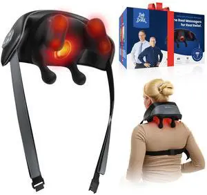 iNeck Pro Cordless 4D Shiatsu Neck Massager with Heat for Pain Relief, FSA Eligible HSA Deep Tissue Kneading for Neck, Shoulder & Back, 190 Min Long Battery Life, for Office, Travel Gifts iNeck Pro Cordless 4D Shiatsu Neck Massager with Heat for Pain Relief, FSA Eligible HSA Deep Tissue Kneading for Neck, Shoulder & Back, 190 Min Long Battery Life, for Office, Travel Gifts