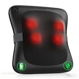Lower Back Massager with Heat for Pain Relief Deep Tissue, Cordless Lower Back Massager with Heat for Pain Relief Deep Tissue, Cordless