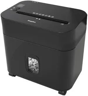 12-Sheet Micro-Cut Paper Shredder, Compact High-Security Shredding for Home & Office, Shreds Credit Cards, Black 12-Sheet Micro-Cut Paper Shredder, Compact High-Security Shredding for Home & Office, Shreds Credit Cards, Black
