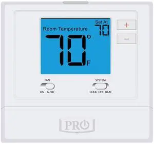 24 V, 4 INCH Display, 90% Non-CONDENSING Humidity, Blue Backlight, Non-PROGRAMMABLE, Thermostat 24 V, 4 INCH Display, 90% Non-CONDENSING Humidity, Blue Backlight, Non-PROGRAMMABLE, Thermostat