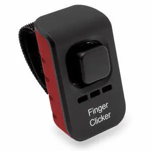 E-Collar FT-330 Finger Clicker Dog Training Tool, Red E-Collar FT-330 Finger Clicker Dog Training Tool, Red
